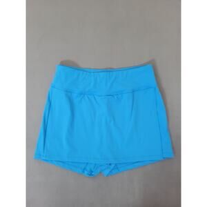 Blaosn Womens Athletic Skort Workout Running Gym Yoga Pockets Size Medium